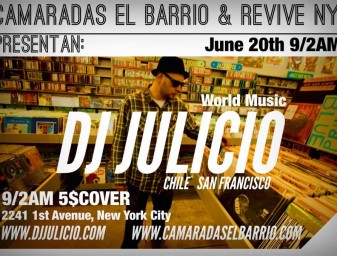 dj julicio at camaradas from San Francisco